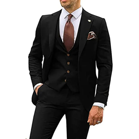 Herren Anzug Dreiteilig Slim Fit | Modern & Festlich