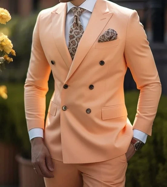 Herren Zweireihiger Anzug Festlich | Elegant & Modern