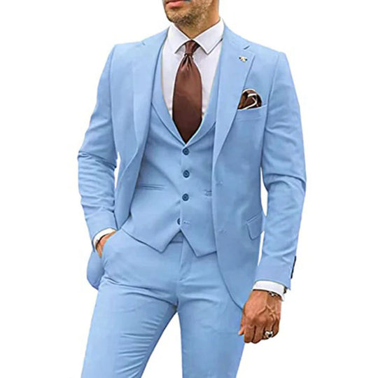 Herren Anzug Dreiteilig Slim Fit | Modern & Festlich