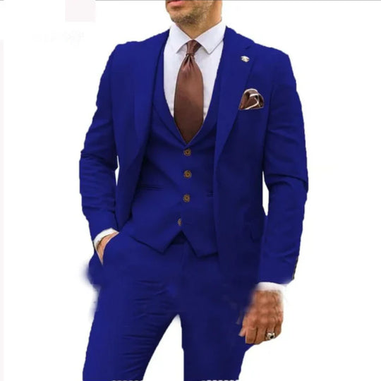 Herren Anzug Dreiteilig Slim Fit | Modern & Festlich