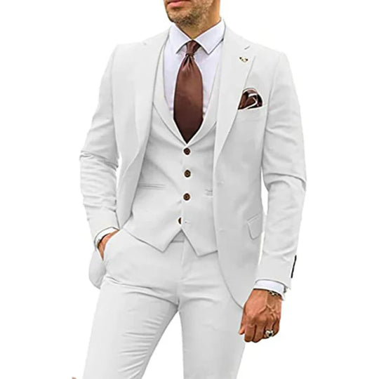 Herren Anzug Dreiteilig Slim Fit | Modern & Festlich