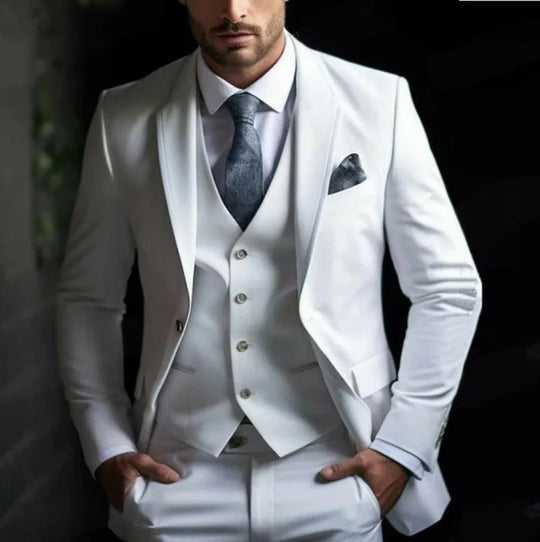 Herren Dreiteiliger Anzug Modern Fit | Elegantes Set Für Events