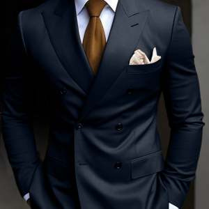 Herren Zweireihiger Anzug Festlich | Elegant & Modern
