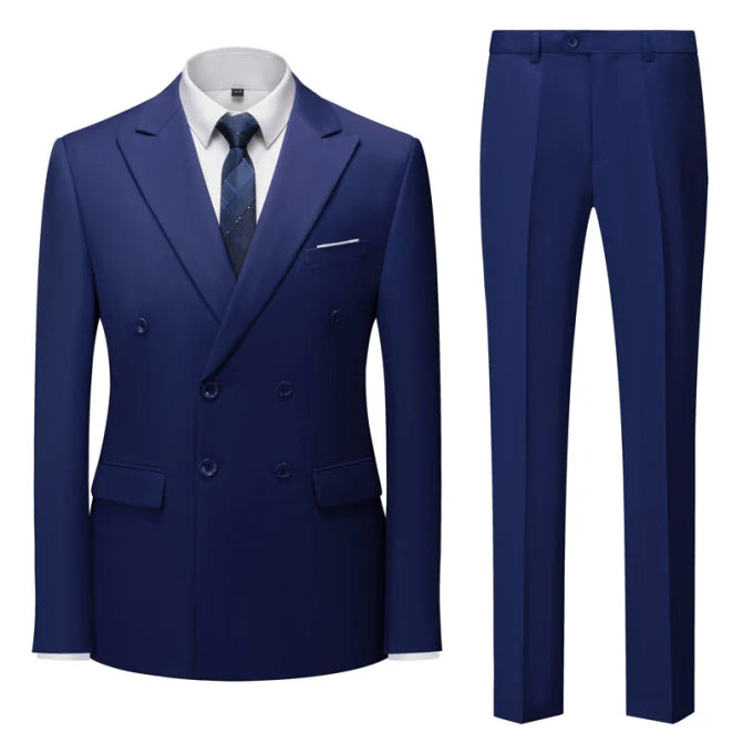 Herren Anzug 2-teilig Slim Fit | Maßgeschneiderter Look für Hochzeitsgäste und Feiern