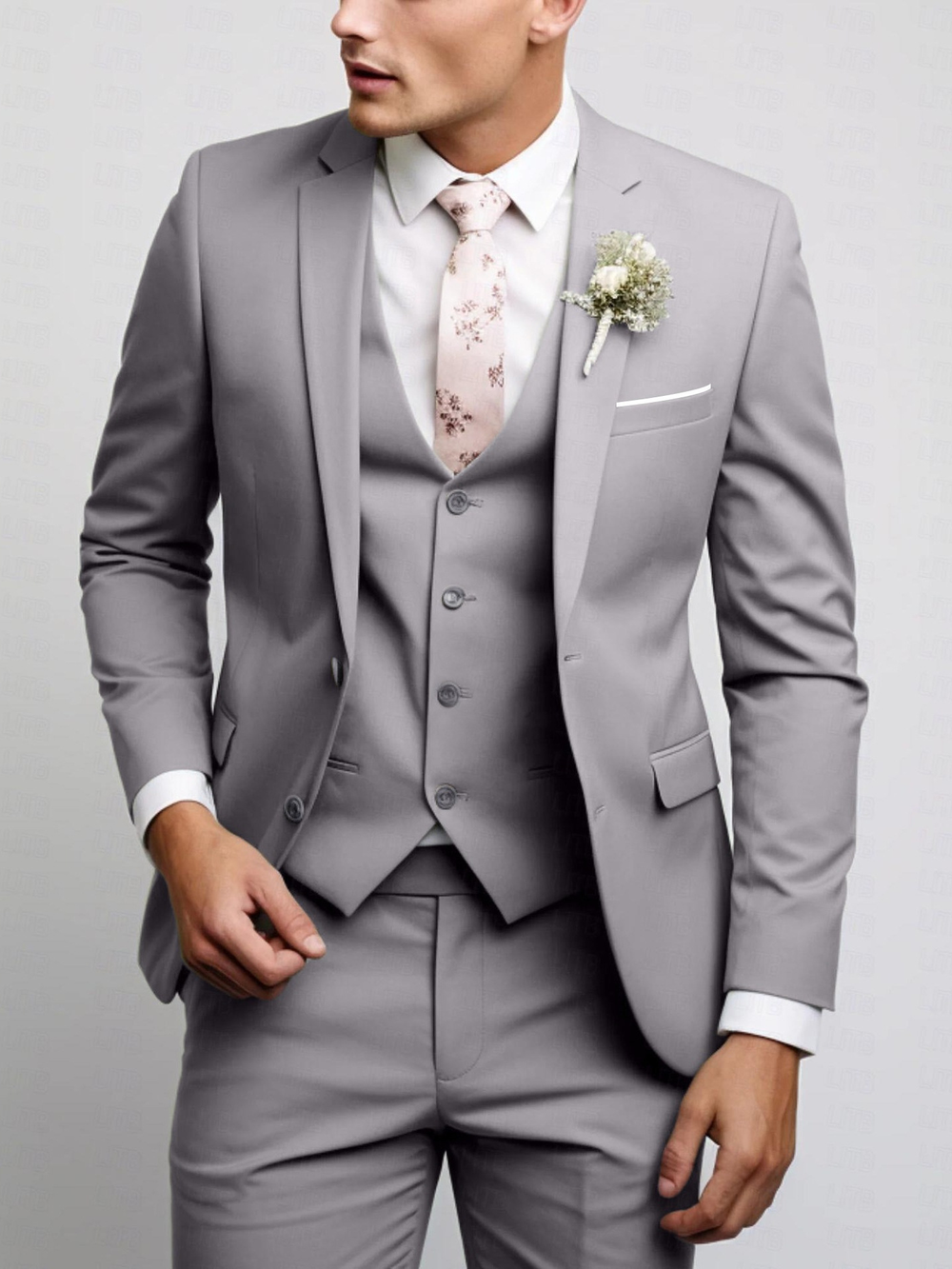 Herren Dreiteiliger Anzug Klassisch | Elegant & Zeitlos