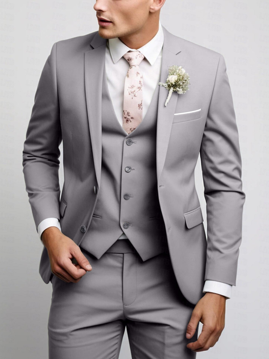 Herren Dreiteiliger Anzug Klassisch | Elegant & Zeitlos