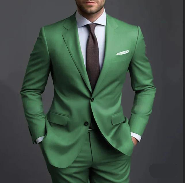 Herren Eleganter Zweiteiliger Anzug | Modern Geschnitten