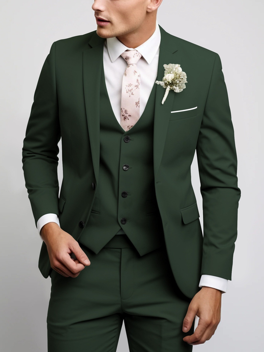 Herren Dreiteiliger Anzug Klassisch | Elegant & Zeitlos