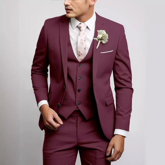 Herren Dreiteiliger Anzug Klassisch | Elegant & Zeitlos