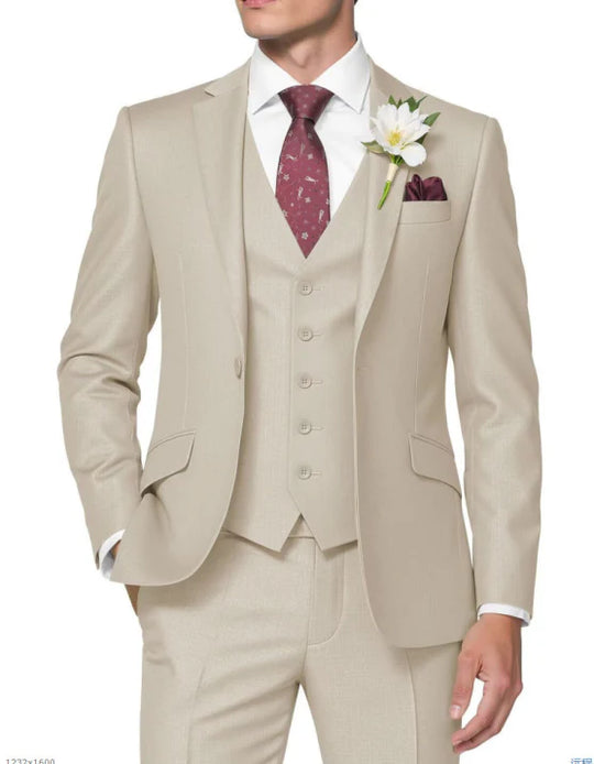 Herren Anzug Dreiteilig Sommer | Elegant & Festlich