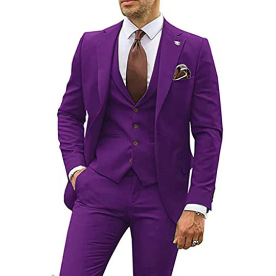 Herren Anzug Dreiteilig Slim Fit | Modern & Festlich