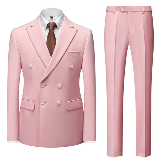 Herren Anzug 2-teilig Slim Fit | Maßgeschneiderter Look für Hochzeitsgäste und Feiern