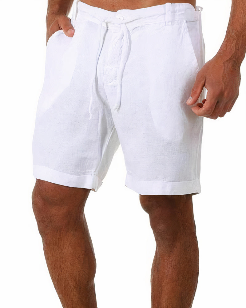 Casper - Leinen Shorts Für Herren