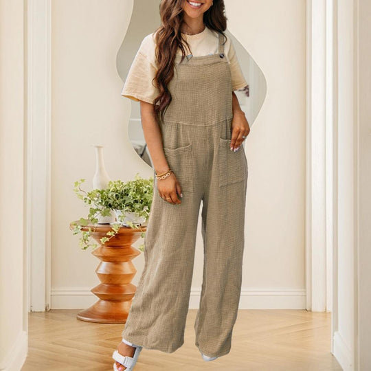 Trendiger Sommer Jumpsuit Mit Zeitgemäßem Schnitt – Modischer Sommer Jumpsuit Mit Modernen Linien