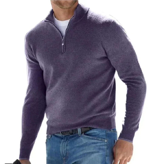 Ralph - Modischer Herrenpullover mit Reißverschluss (italienisches Design)