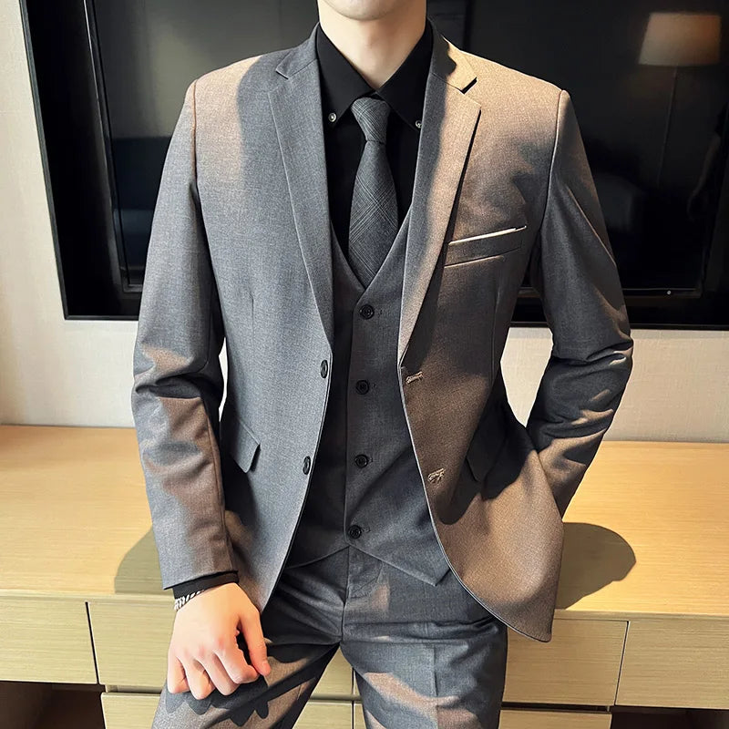 Herren Anzug 3-teilig Slim Fit | Passend Für Hochzeitsgäste