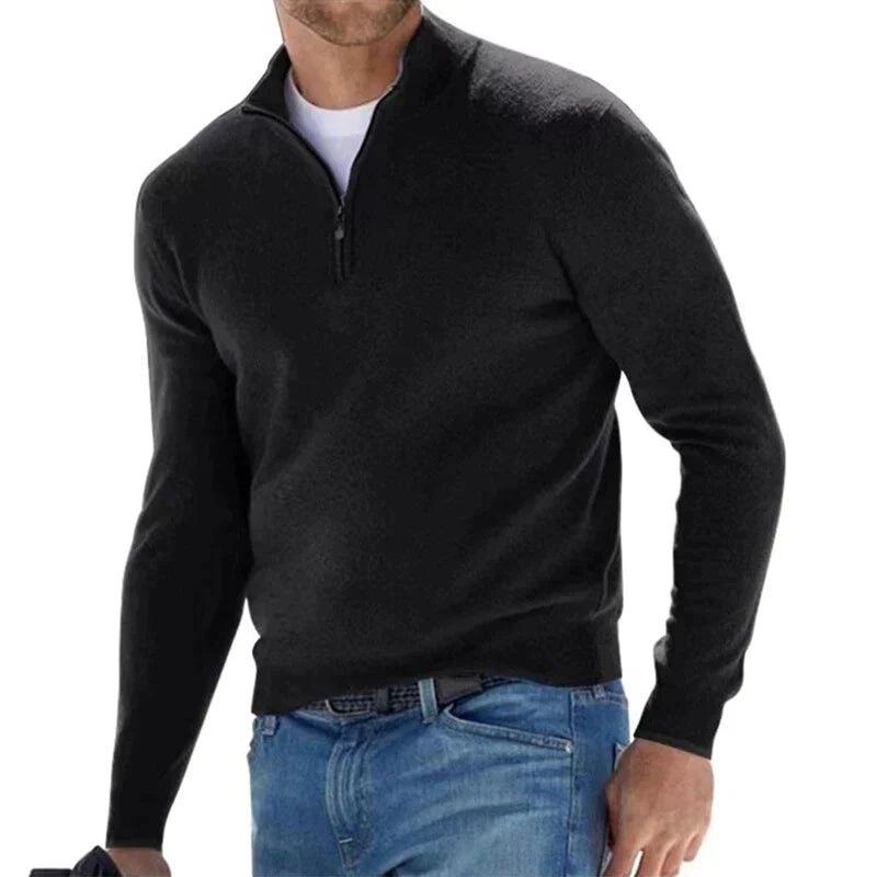 Ralph - Modischer Herrenpullover mit Reißverschluss (italienisches Design)