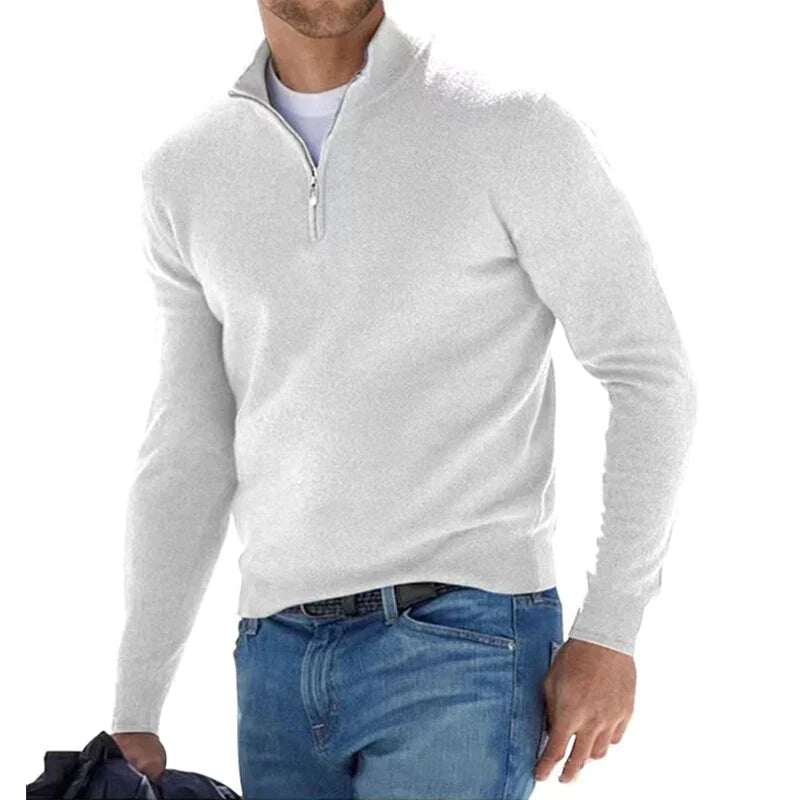 Ralph - Modischer Herrenpullover mit Reißverschluss (italienisches Design)