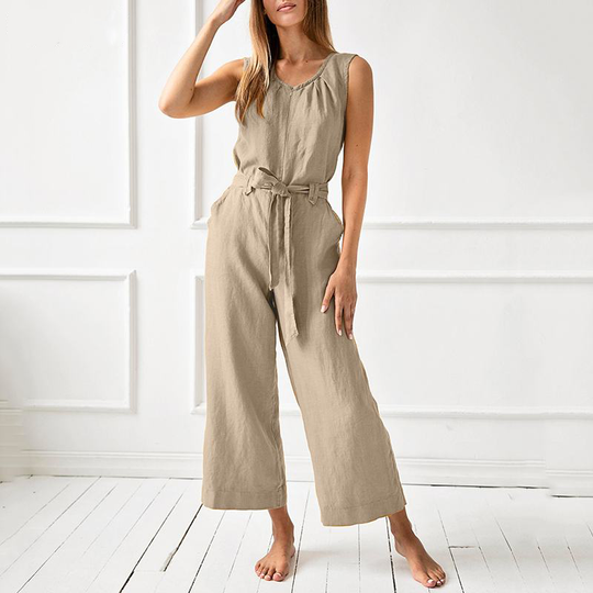 Anastasia - Lässiger Jumpsuit mit weiten Beinen