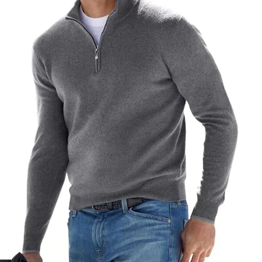 Ralph - Modischer Herrenpullover mit Reißverschluss (italienisches Design)