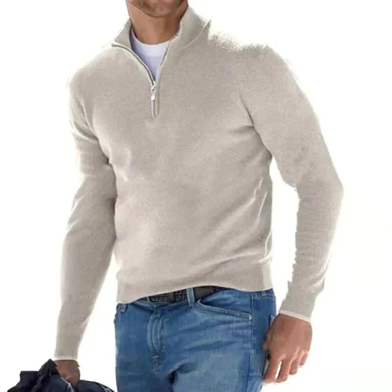 Ralph - Modischer Herrenpullover mit Reißverschluss (italienisches Design)