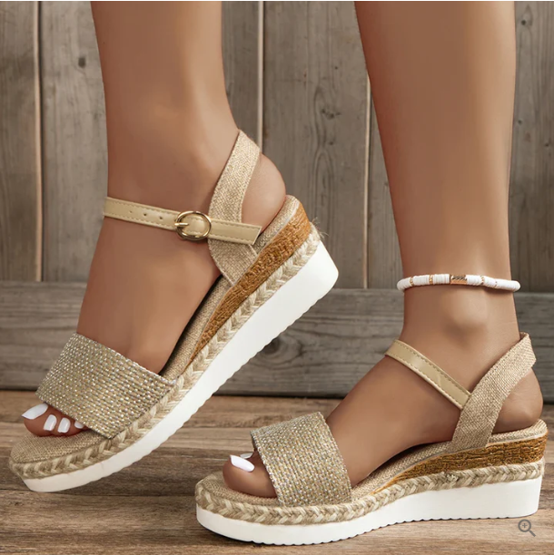 Sophia – Keilabsatz Sandalen Sommer 2024