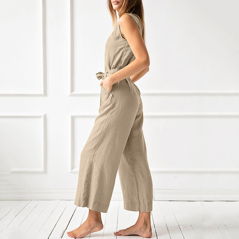 Anastasia - Lässiger Jumpsuit mit weiten Beinen