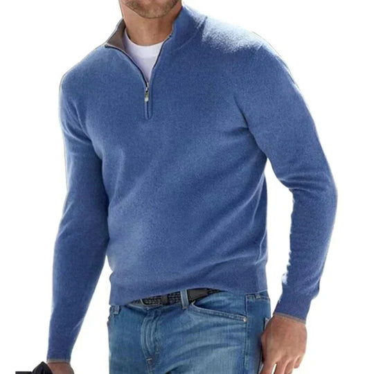 Ralph - Modischer Herrenpullover mit Reißverschluss (italienisches Design)