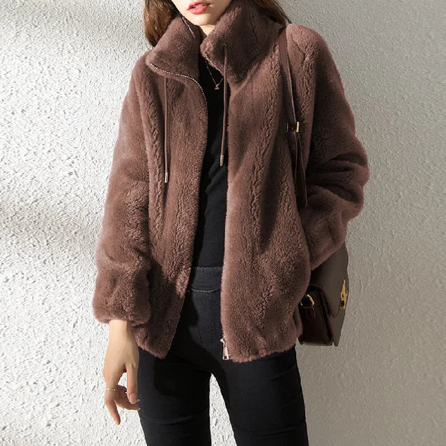 Aubrey - Weiche Rollkragenjacke