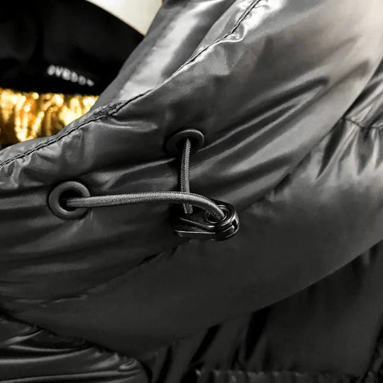 Winterjacke Damen Daunenjacke | Lang mit Kapuze