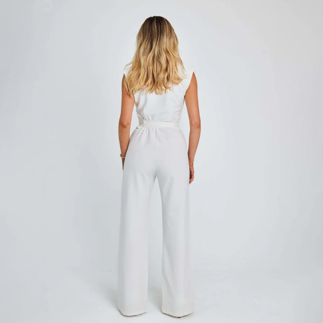 Eleganter Jumpsuit mit weiten Beinen