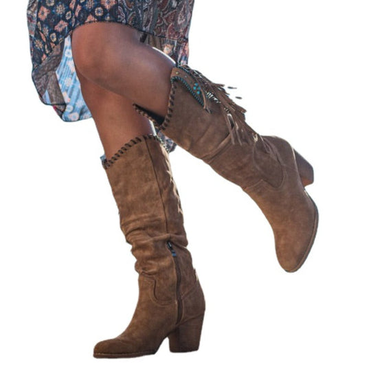 Victoria - Trendige Cowboystiefel Für Damen