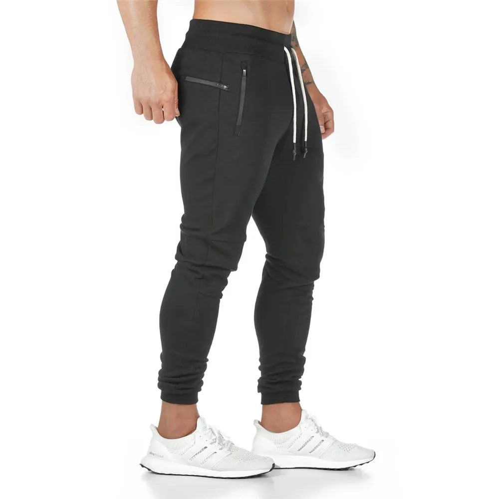 Yannick - Elastische Skinny Jogginghose Für Herren Mit Mehreren Taschen