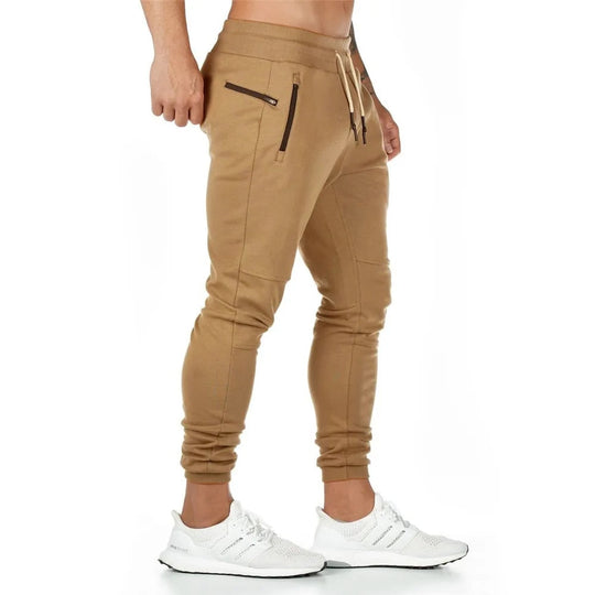 Yannick - Elastische Skinny Jogginghose Für Herren Mit Mehreren Taschen