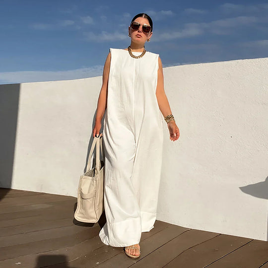 Ella Jumppak - Weit Geschnittener Sommer Jumpsuit