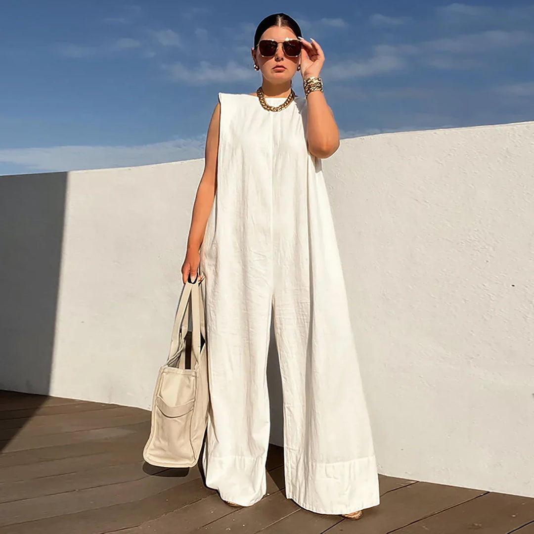 Ella Jumppak - Weit Geschnittener Sommer Jumpsuit