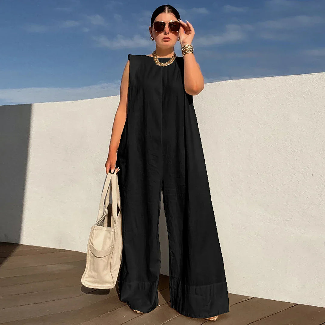 Ella Jumppak - Weit Geschnittener Sommer Jumpsuit