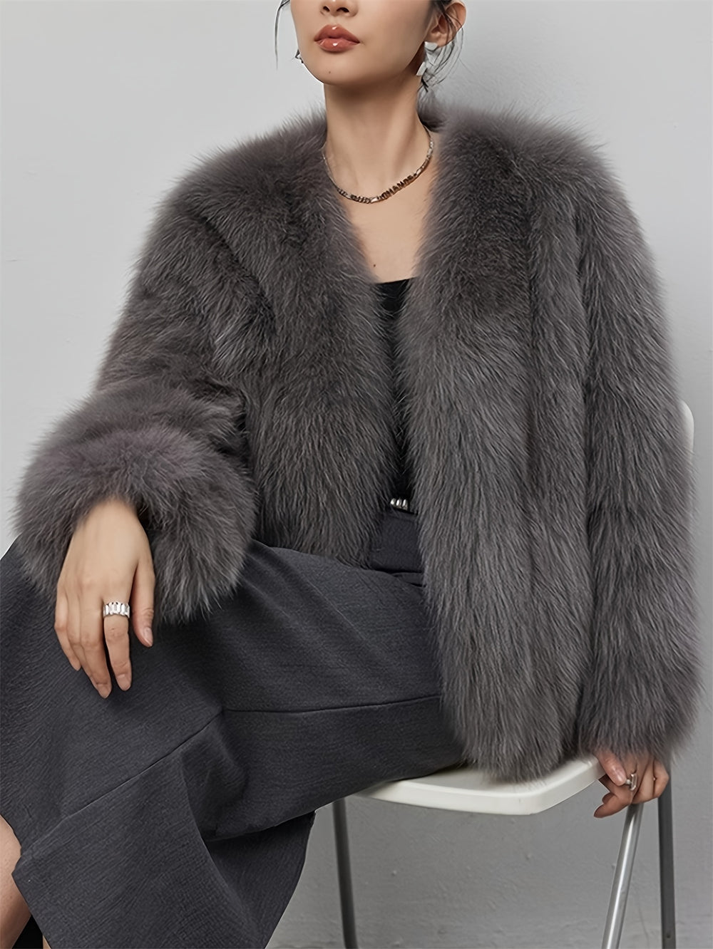 Winterjacke Damen Kurz | Mit Struktur und weitem Schnitt