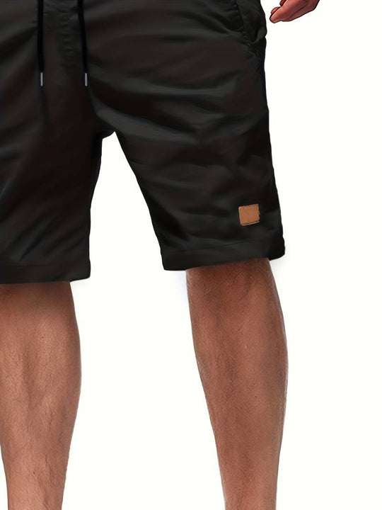 Alex – Abgeschnittene Kordelzug-Shorts Für Herren