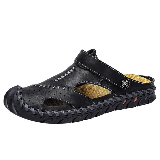 Peter - Bequeme Ledersandalen Für Herren Outdoor