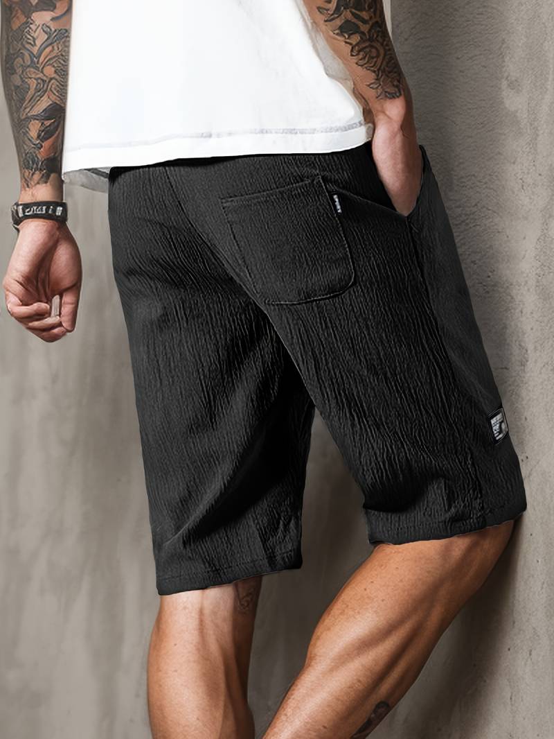 Theo – Atmungsaktive Shorts Mit Kordelzug Und Tarnmuster