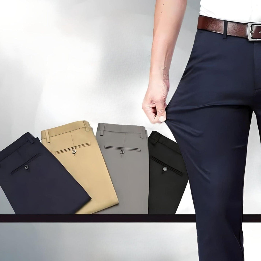 Hosen Herren Klassische Anzughose | Gerade Passform