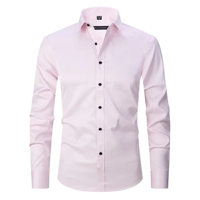 Hemd Herren Slim Fit | Mit Knopfleiste