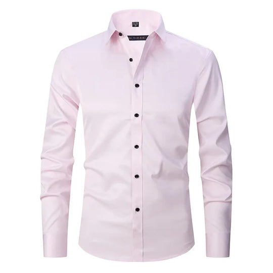 Hemd Herren Slim Fit | Mit Knopfleiste