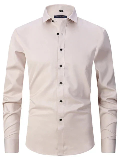 Hemd Herren Slim Fit | Mit Knopfleiste