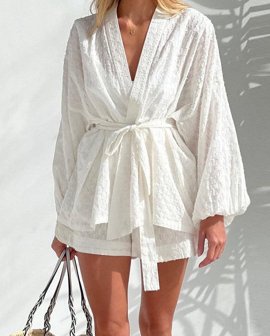 Grete - Kimono Mit Kurzer Hose