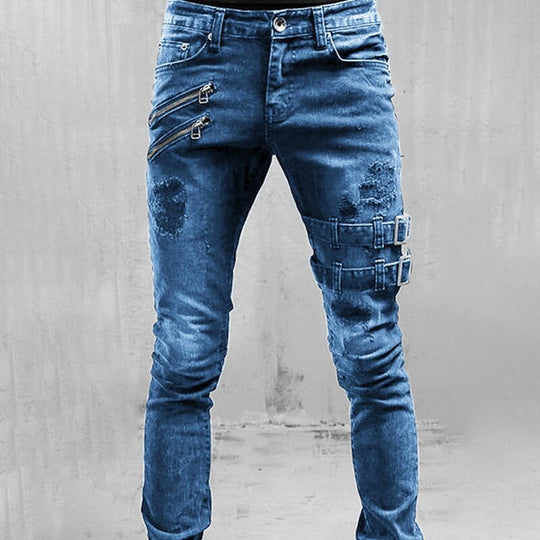 Max - Designer-Jeans Mit Gebrauchsspuren