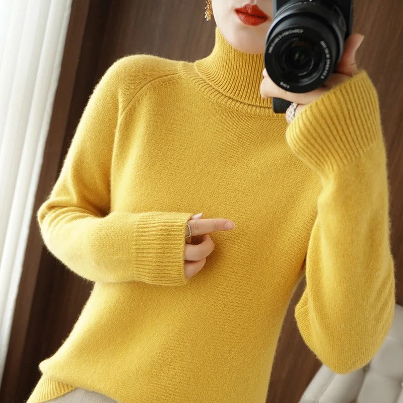 Softwarm Kuscheliger Strickpullover Aus Kaschmir