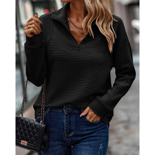 Emma - Eleganter V-Ausschnitt Pullover Für Damen